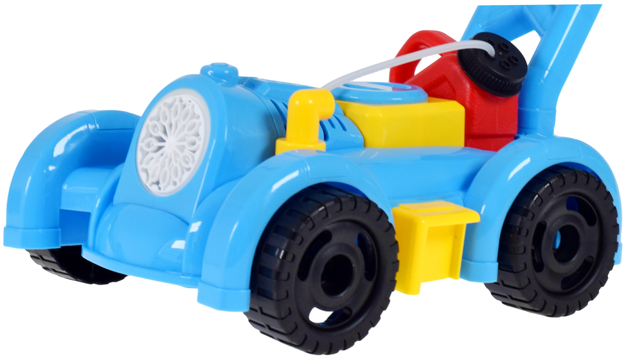 MASZYNKA WÓZEK KOSIARKA DO BANIEK MYDLANYCH DLA DZIECI AUTOMAT NA BATERIE