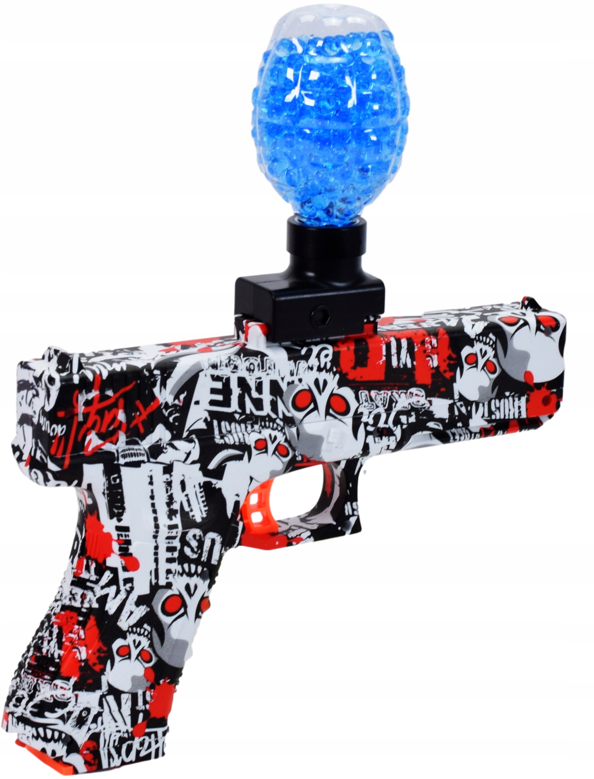 PISTOLET KARABIN NA KULKI WODNO ŻELOWE AUTOMATYCZNY ZESTAW AUTOMAT GLOCK