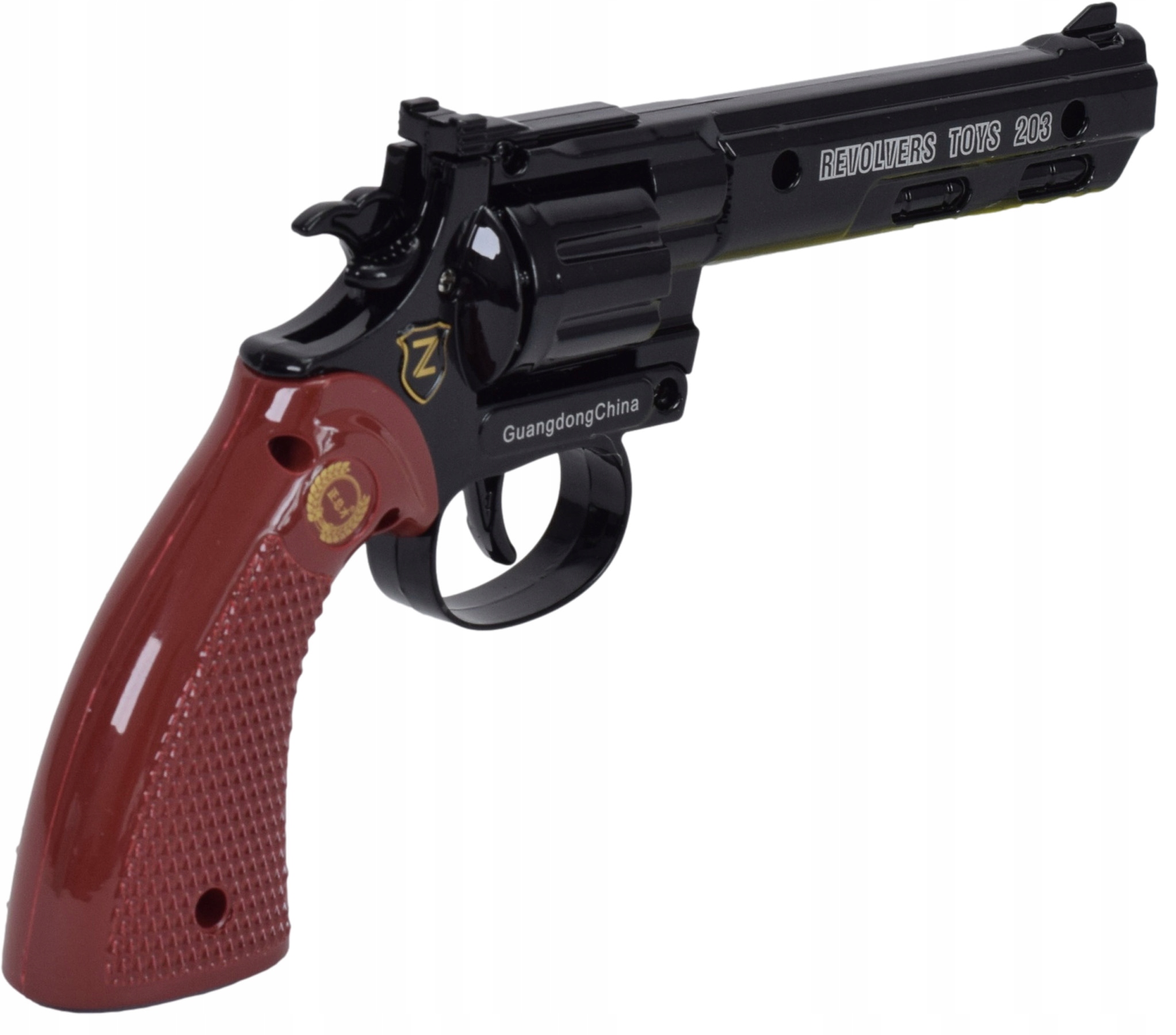 METALOWY PISTOLET NA SPŁONKĘ KAPISZONY GRATIS 10x720szt REWOLWER DLA DZIECI