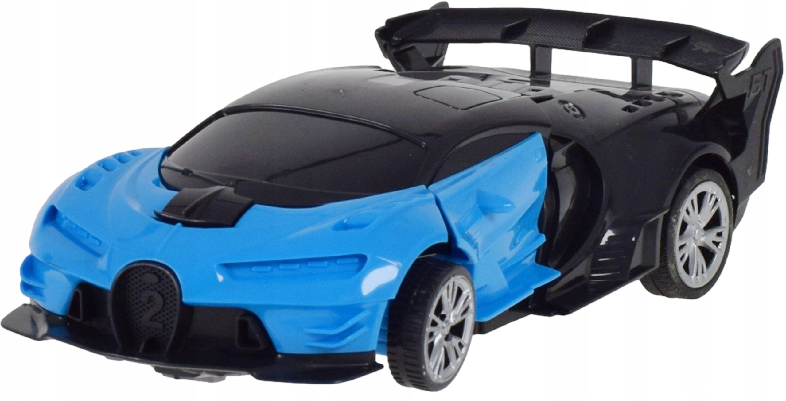 AUTO ROBOT AUTOBOT RC PILOT JEŹDZI ŚWIECI DŹWIĘK 2W1 ZABAWKA SAMOCHÓD