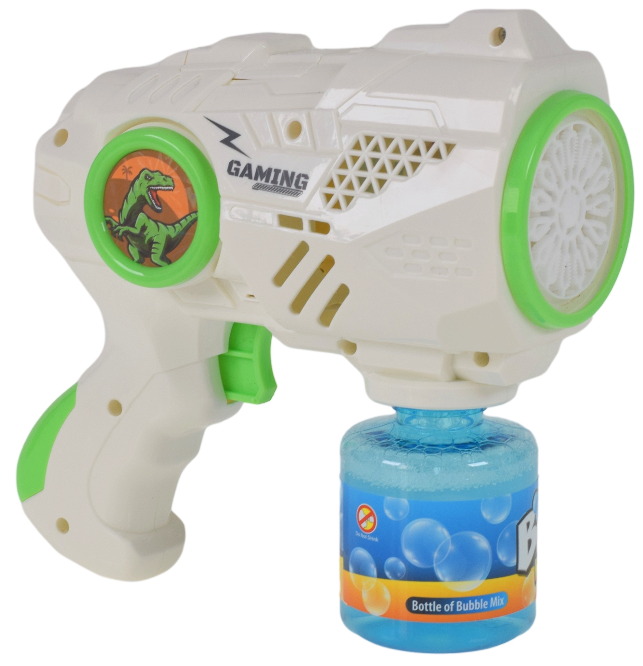 PISTOLET DO BANIEK MYDLANYCH MASZYNKA AUTOMAT ŚWIECI ZABAWKA DLA DZIECI