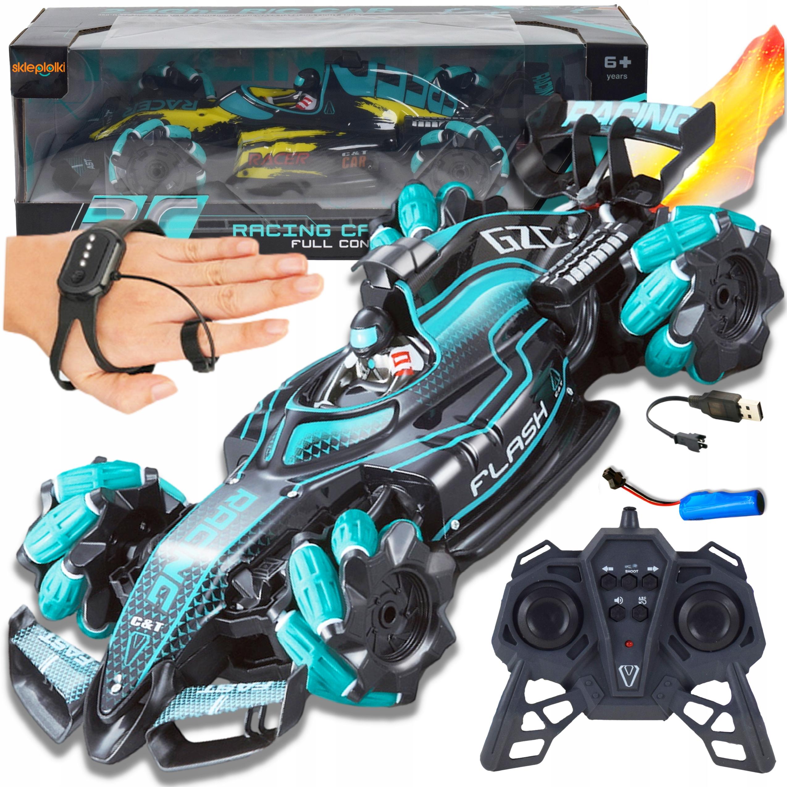 AUTO SAMOCHÓD BOLID F1 ZDALNIE STEROWANE RC FORMUŁA1 PEŁNA KONTROLA DŁONIĄ