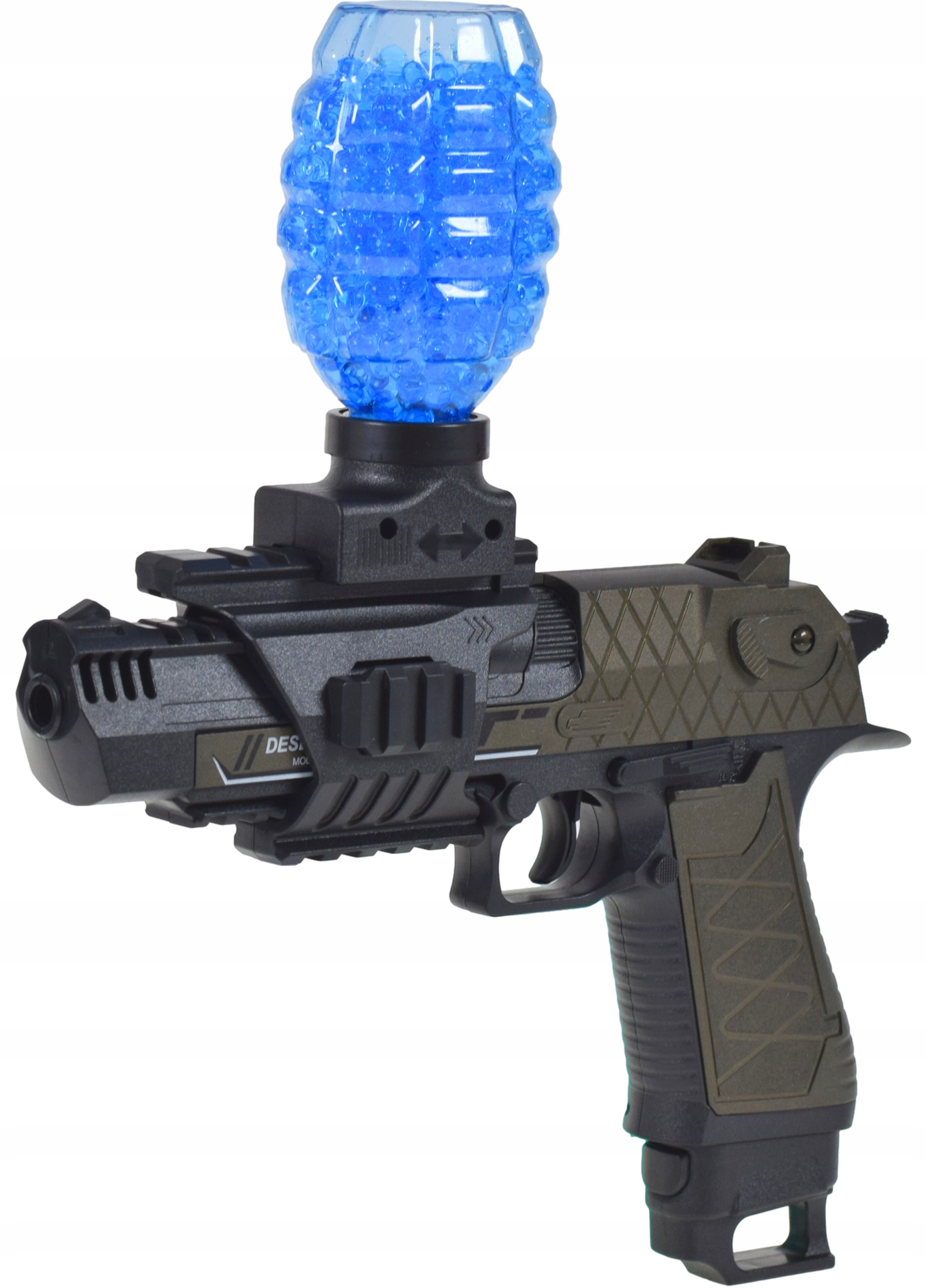 PISTOLET ELEKTRYCZNY AUTOMAT MASZYNOWY NA KULKI ŻEL GLOCK ZESTAW AKCESORIA