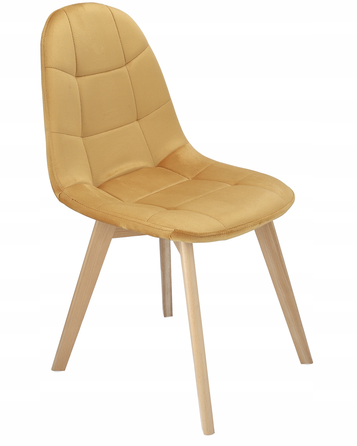 Krzesło COLIN musztardowe (zestaw nogi + śruby) (nowy kod)