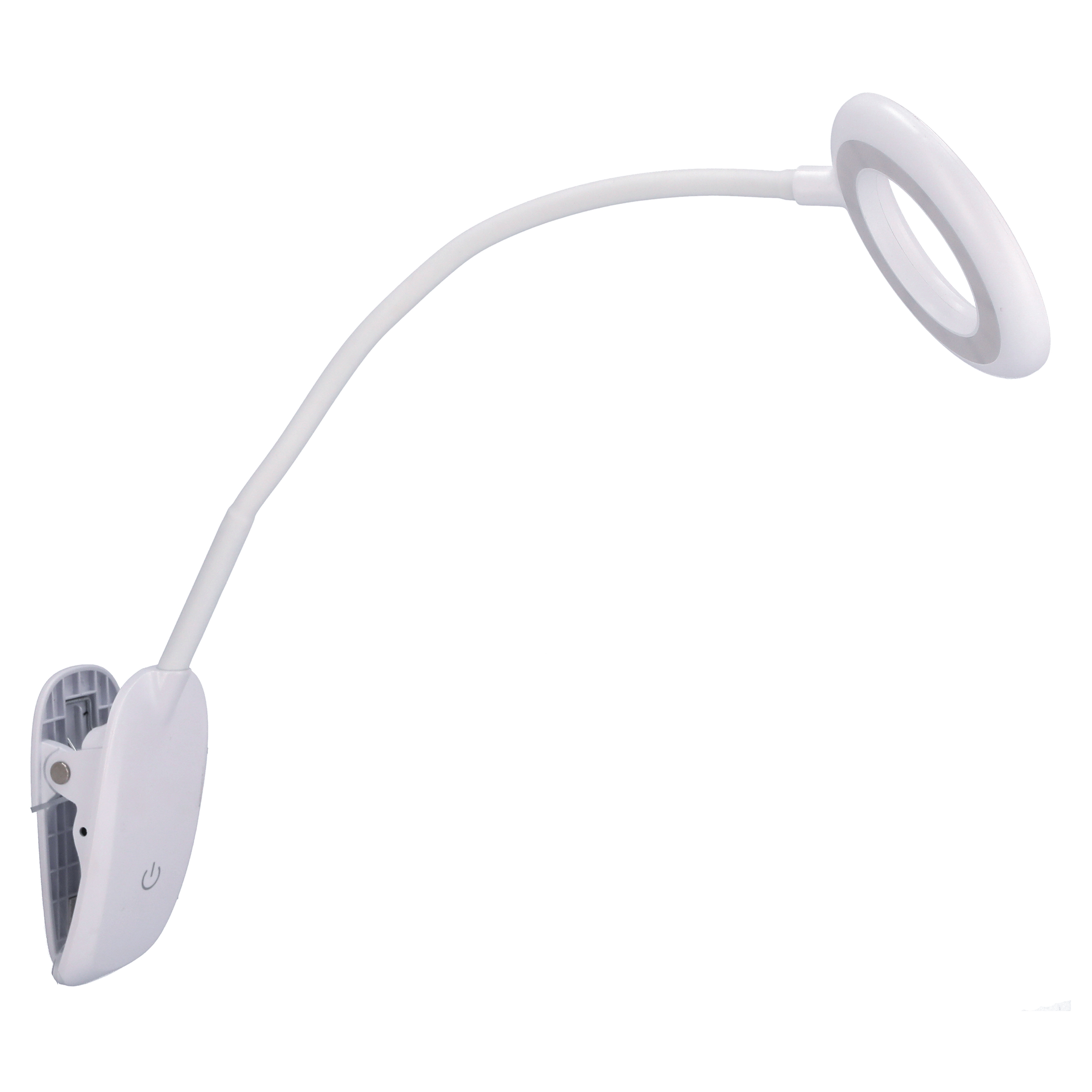 BEZPRZEWODOWA LAMPKA LED DO CZYTANIA NA KLIPS NOCNA BIURKO PRACY