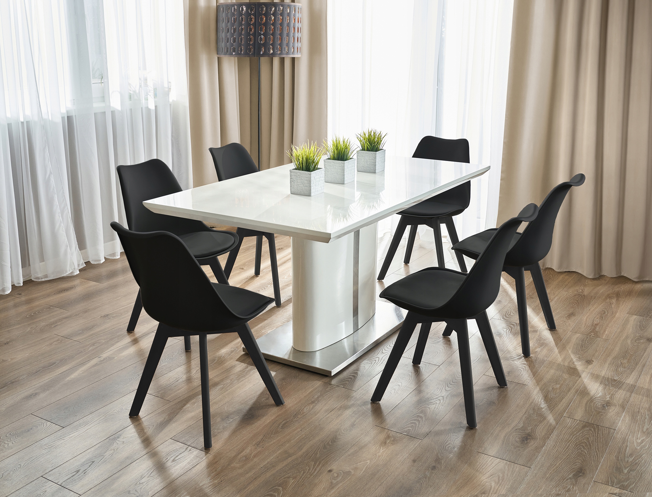 Krzesło OSLO czarne