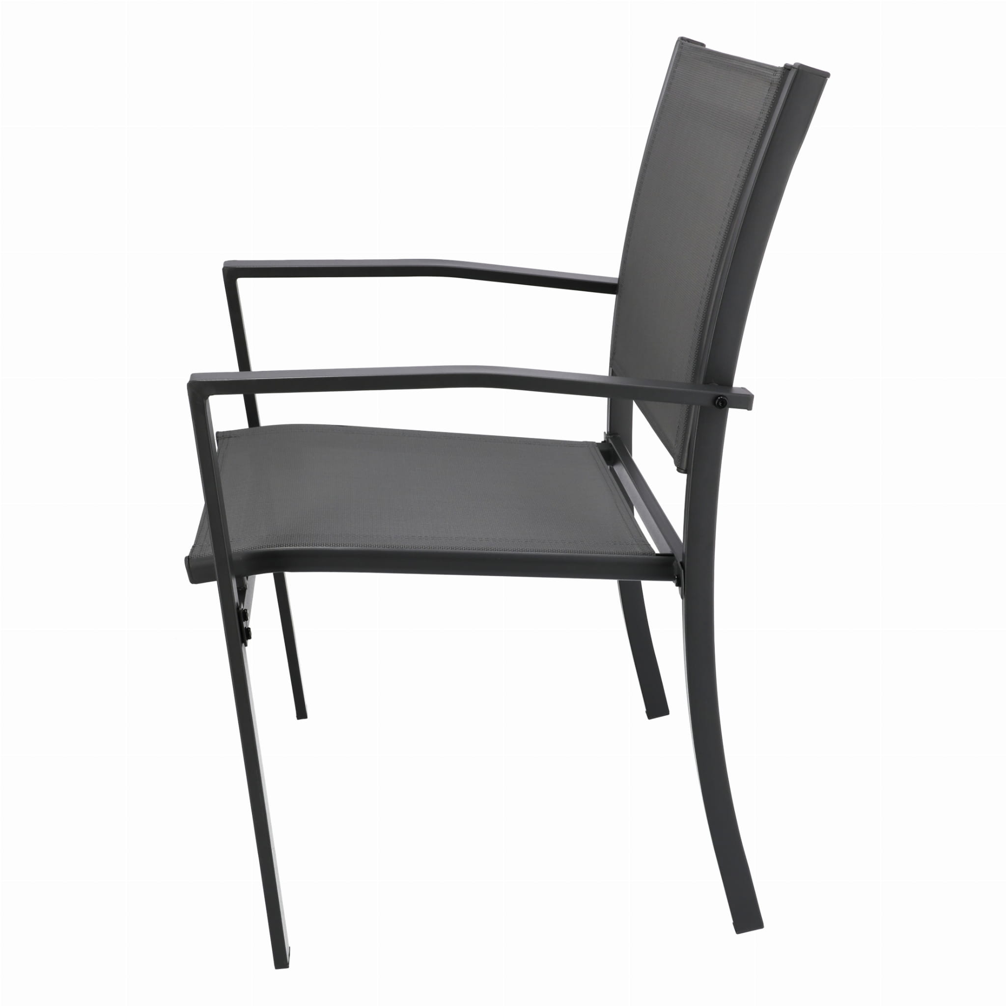 2 x KRZESŁO OGRODOWE balkonowe balkon taras komplet zestaw stal nowoczesne