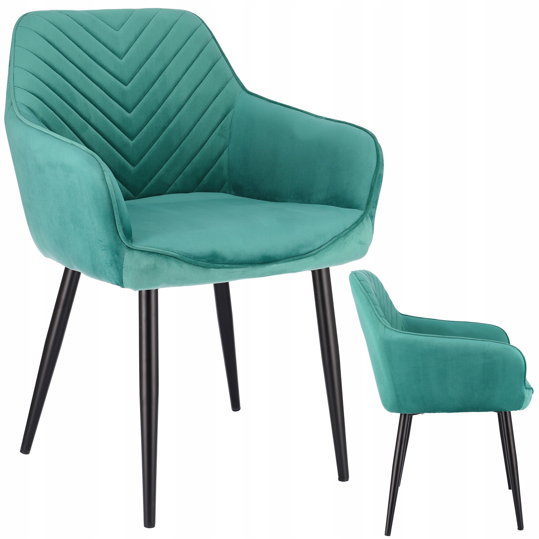 Krzesło NAPOLI zielone (nowe kody)