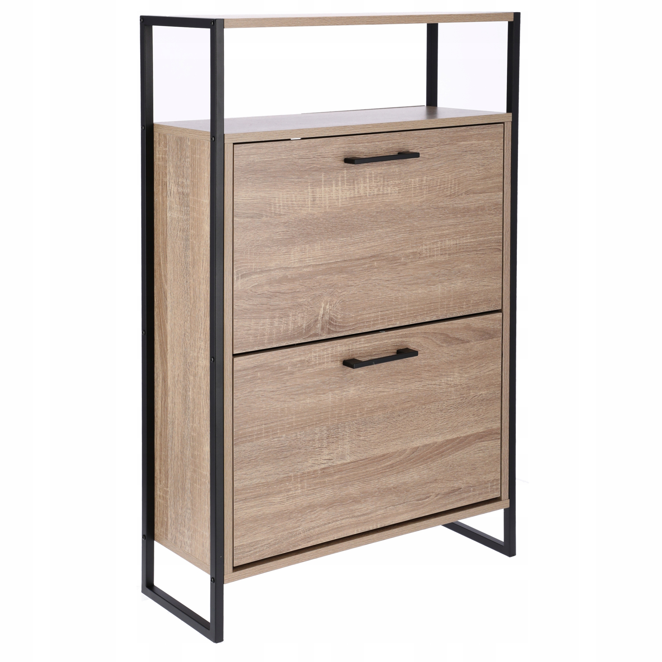 SZAFKA na buty regał 2 KOMORY OBUWIE komoda pojemna do przedpokoju LOFT