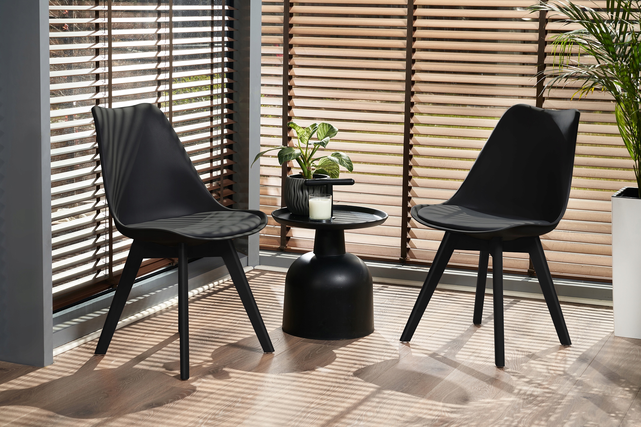 Krzesło OSLO czarne