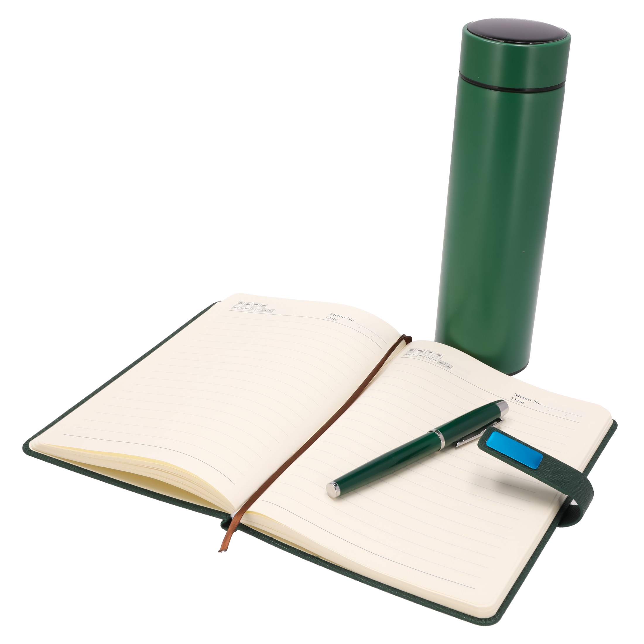 Zestaw prezentowy NOTES niedatowany, TERMOS z wyświetlaczem LCD upominkowy