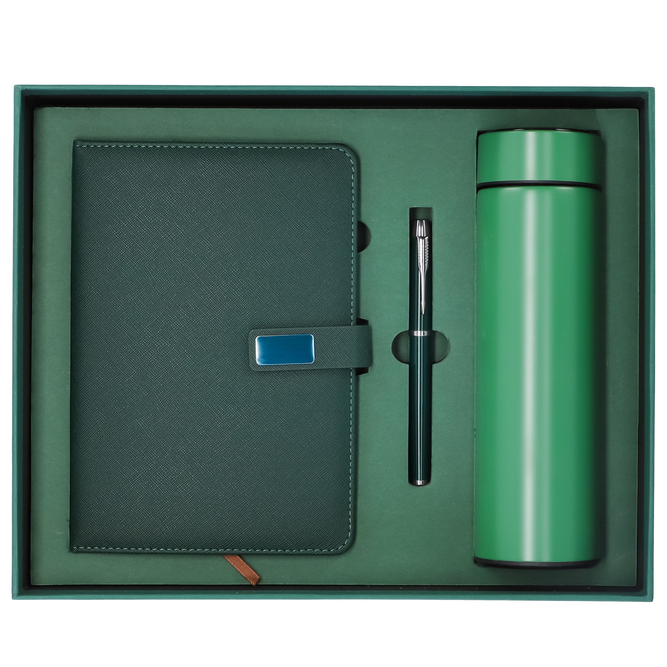 Zestaw prezentowy NOTES niedatowany, TERMOS z wyświetlaczem LCD upominkowy