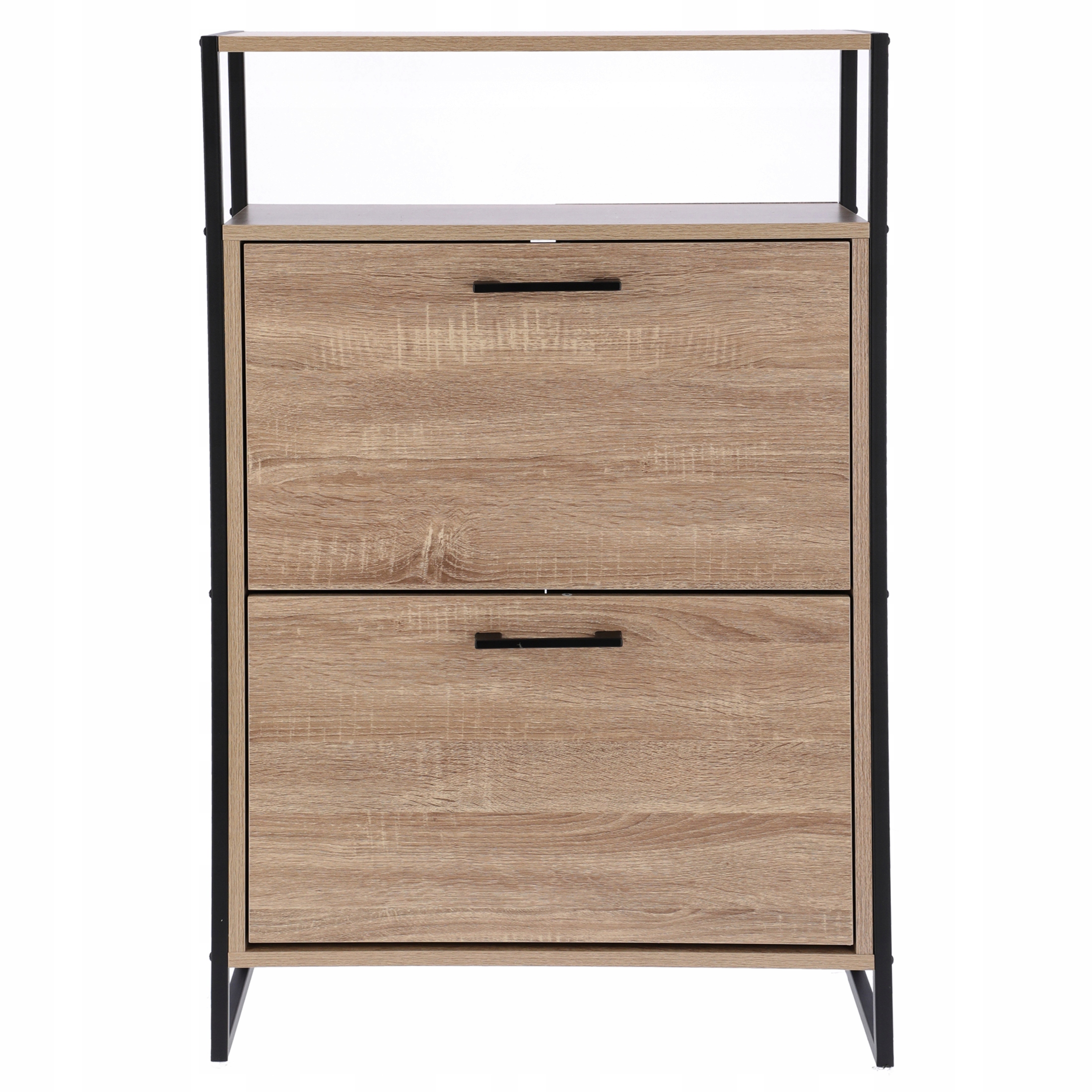 SZAFKA na buty regał 2 KOMORY OBUWIE komoda pojemna do przedpokoju LOFT