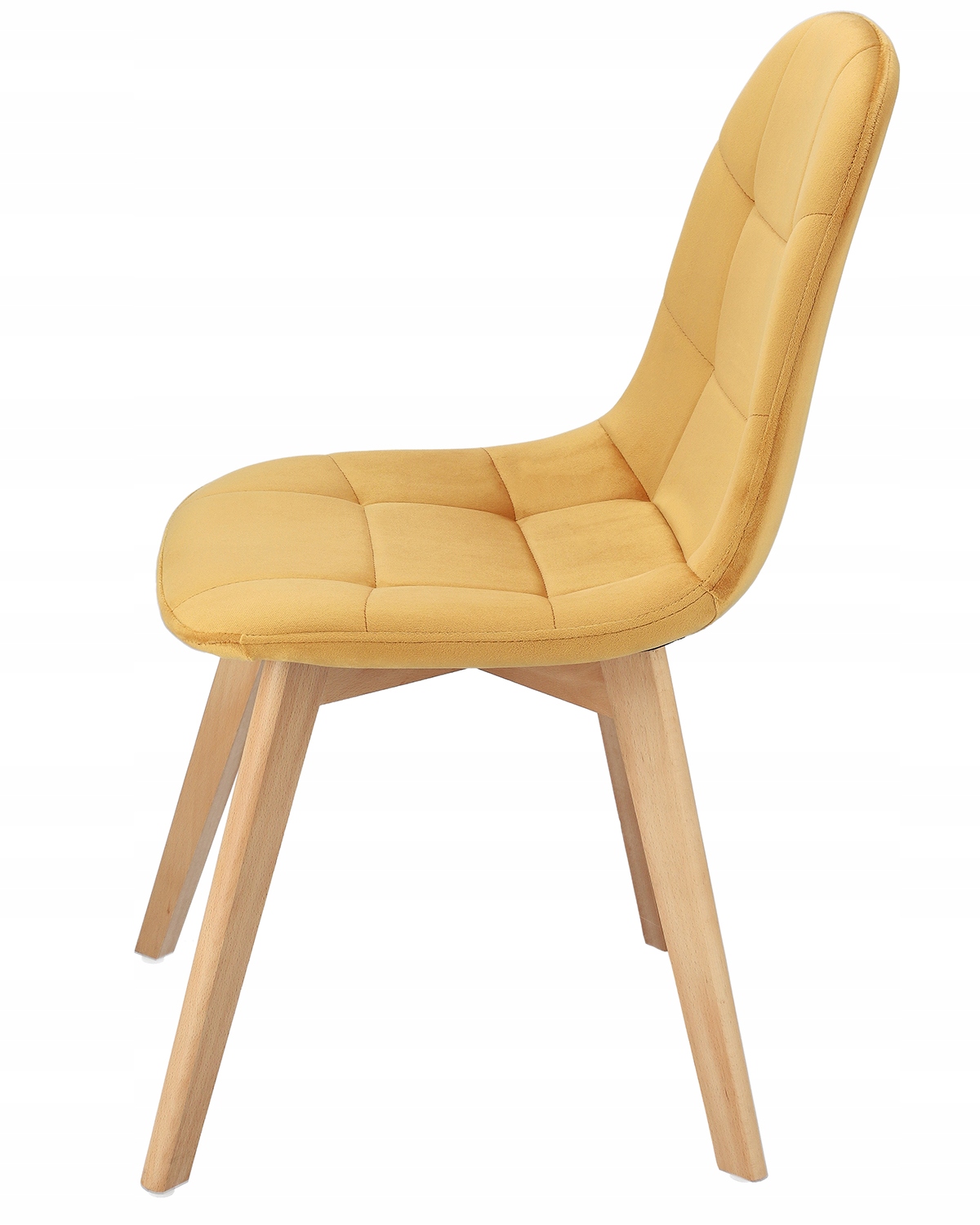 Krzesło COLIN musztardowe (zestaw nogi + śruby) (nowy kod)