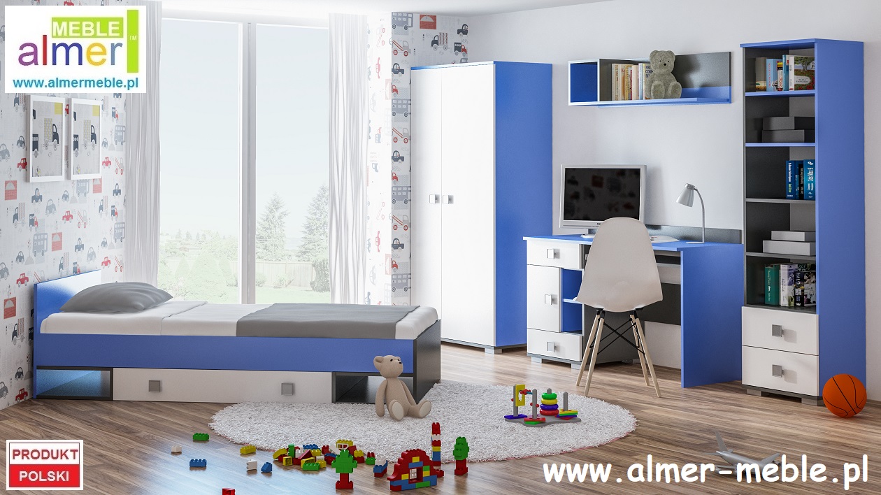 BLUE Y10 szafka nocna dziecięca 40x40 w.52