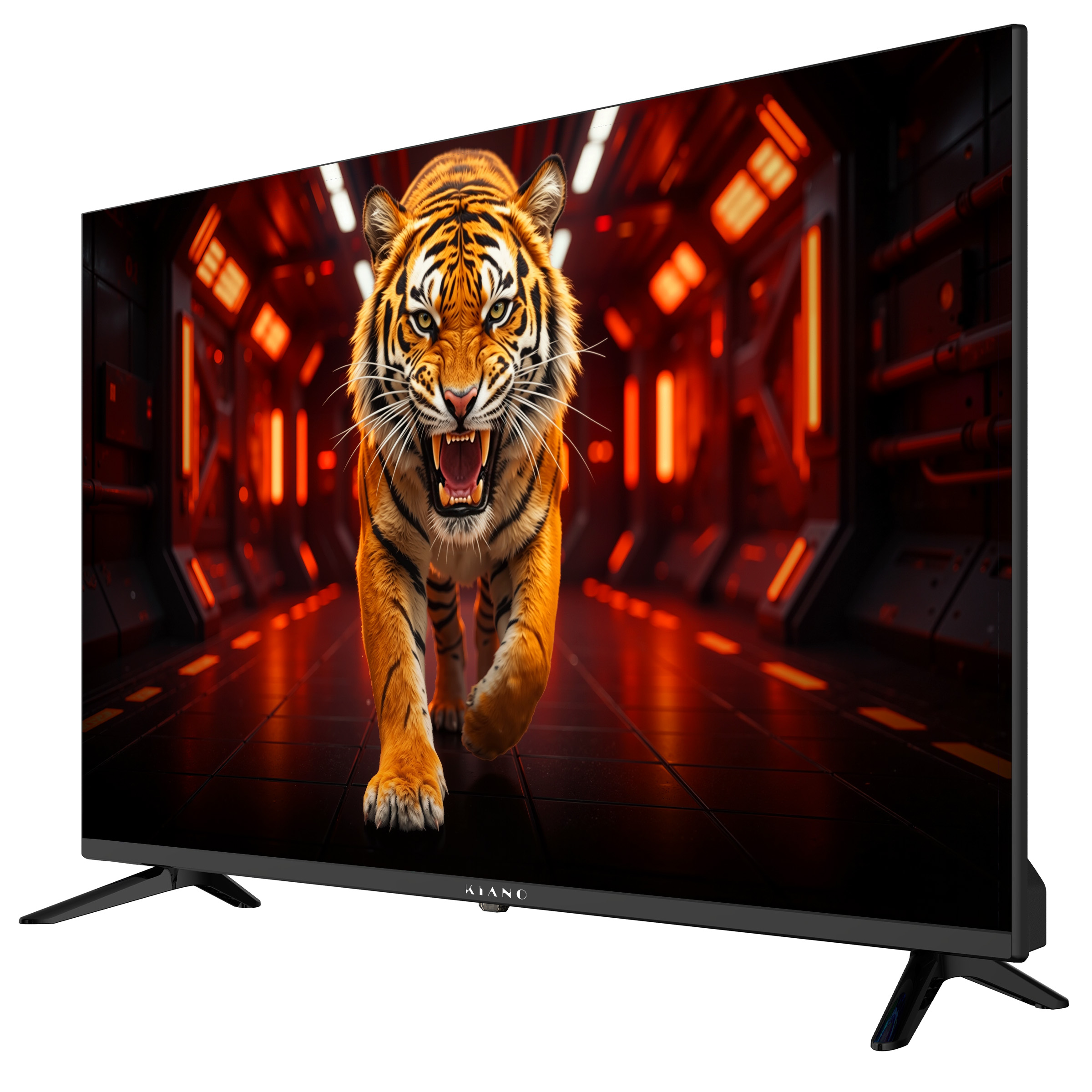 Sesiune de gaming cloud prin GeForce NOW pe televizorul Kiano
