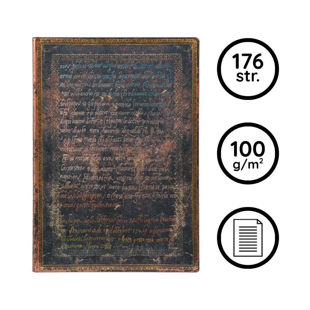 Notatnik Paperblanks Michelangelo Handwriting