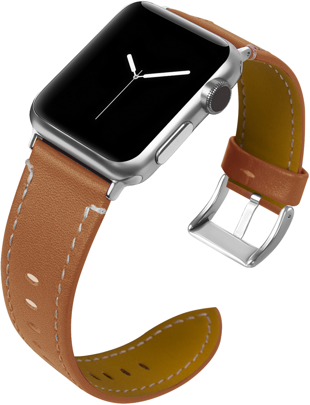 ERLB-042 42-49MM (L) BROWN PASEK DO ZEGARKA