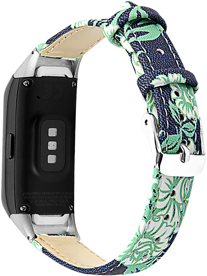 ERSSGFLB-006 Blue + Green Floral Watch strap ERSSGFLB-006 ERSSGFLB-006