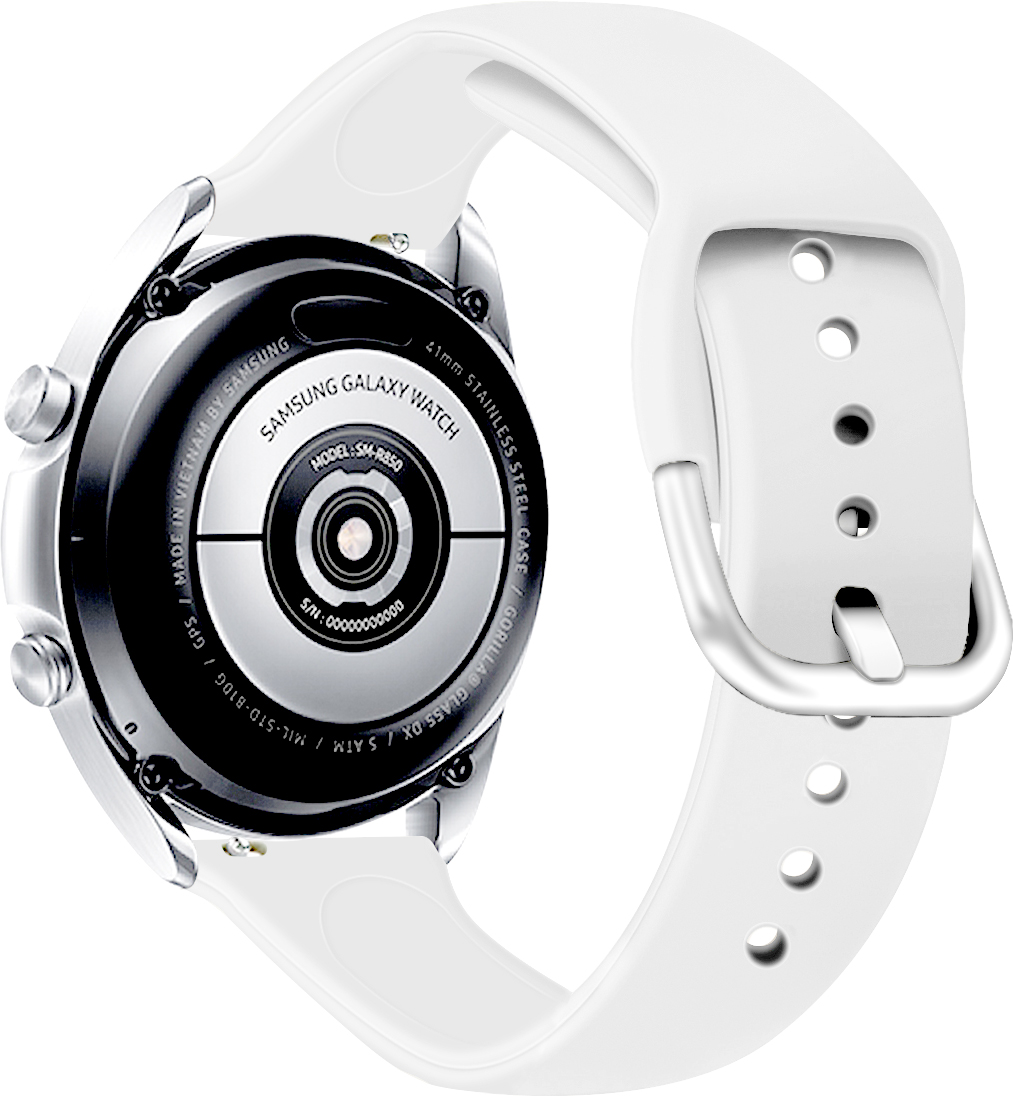 ERSSWS3-002 20MM Bianco (S) Cinturino per orologio ERSSWS3-002 ERSSWS3-002