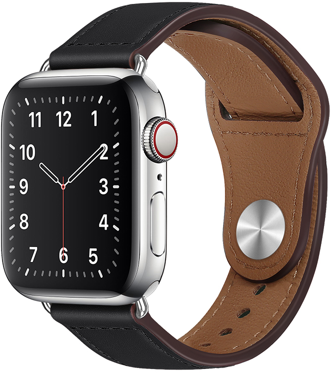 ERLB-106 42-49MM Negru #12 Curea de ceas ERLB-106 ERLB-106