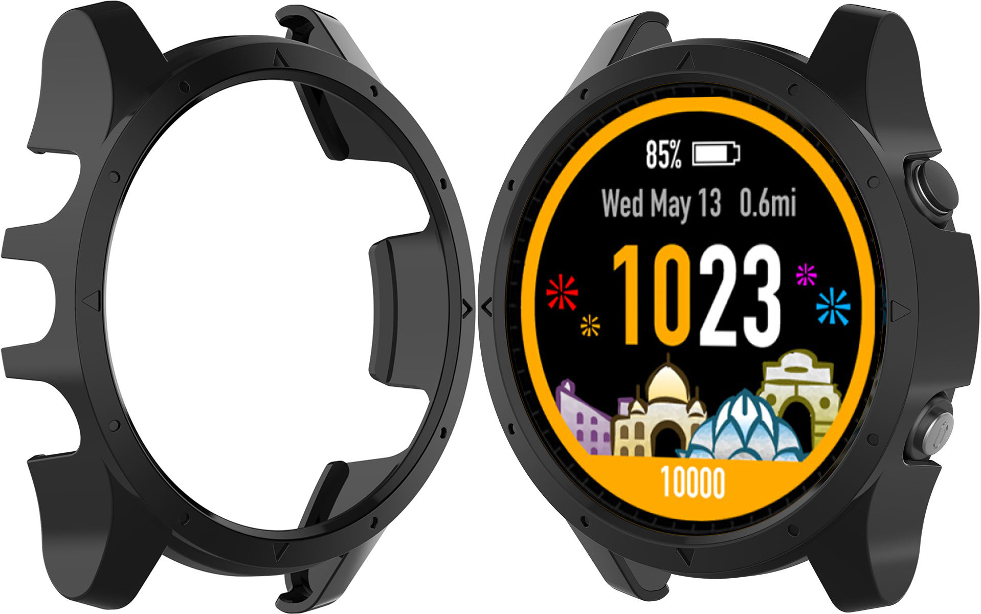 ERSGC-024 Negro Funda protectora para reloj