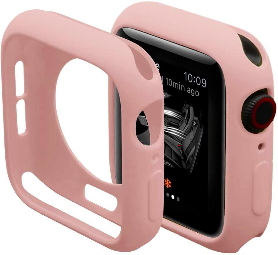 ERSIW-C013 Pink Sandfarvet 40MM Beskyttelsesetui til ur