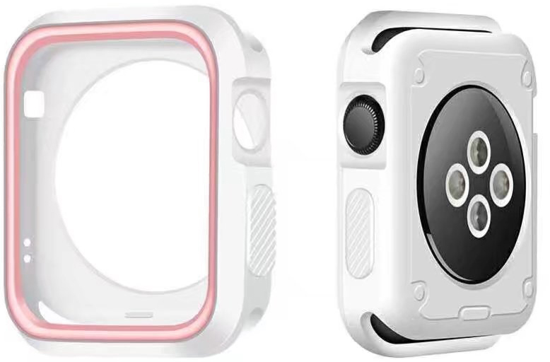 ERSIW-C012 Alb+Roz 40MM Husă de protecție pentru ceas