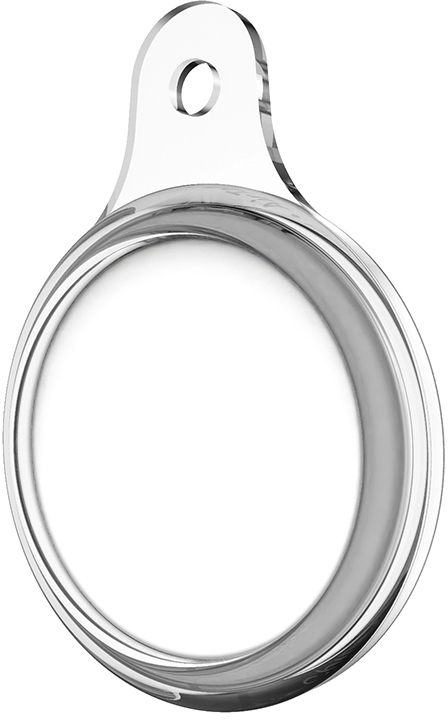 ERSATS-006 Argento Custodia per APPLE AIRTAG