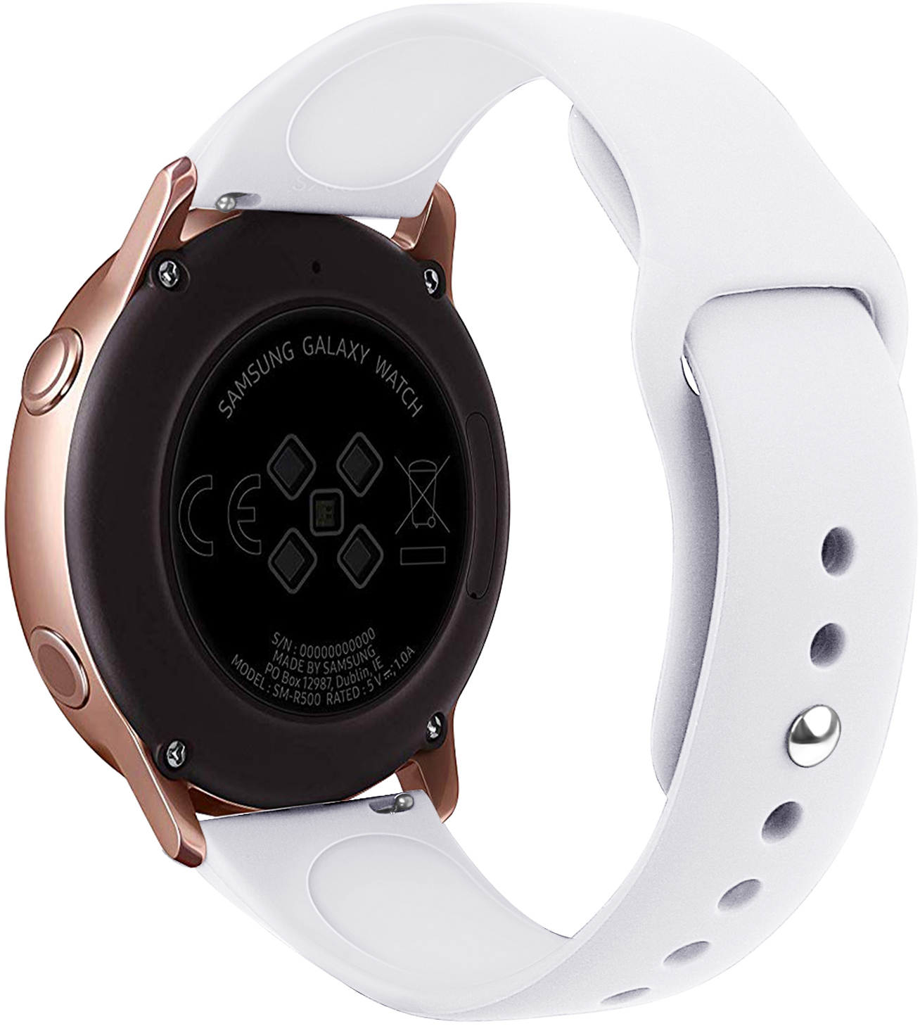 ERSSWBS20-001 Blanco (S) Correa de reloj ERSSWBS20-001 ERSSWBS20-001