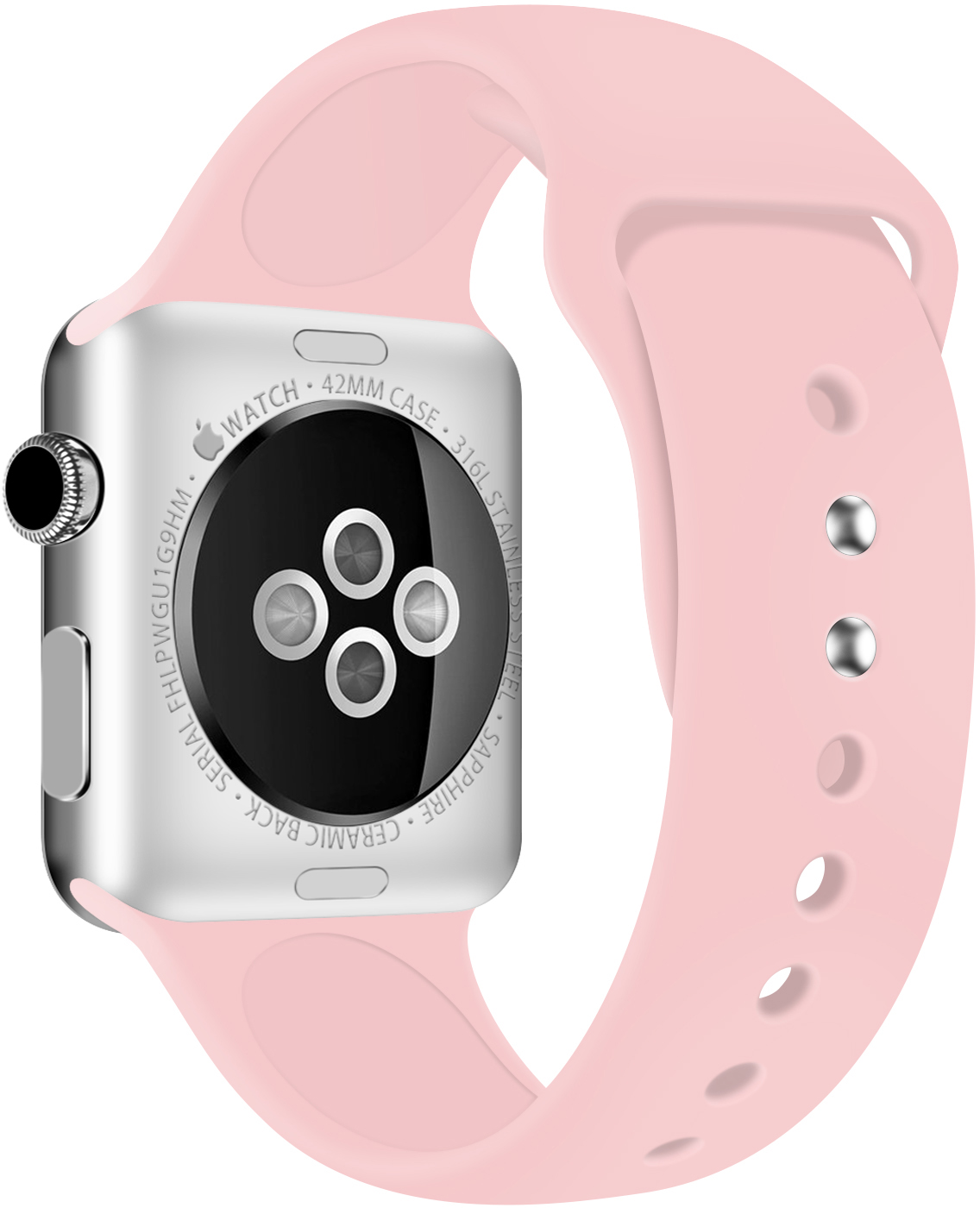 ERSSB-005 38-41MM (S) LIGHT PINK #15 PASEK DO ZEGARKA