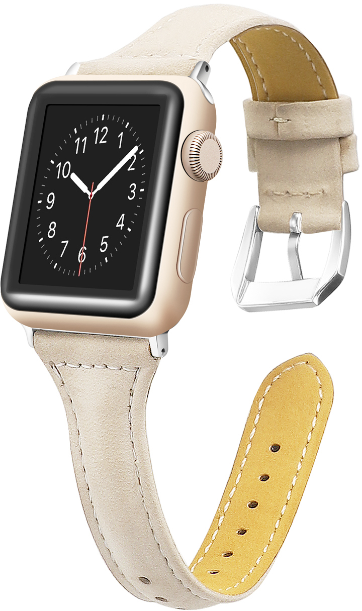ERLB-136 38-41MM (S) Beige Uhrenarmband ERLB-136 ERLB-136