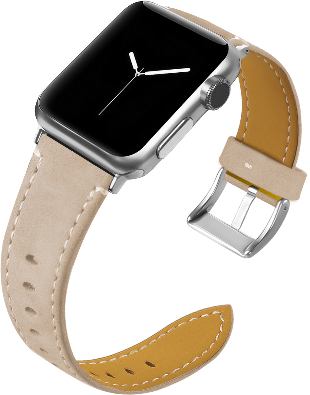 ERLB-042 38-41MM (L) Beige #5 Correa de reloj ERLB-042 ERLB-042