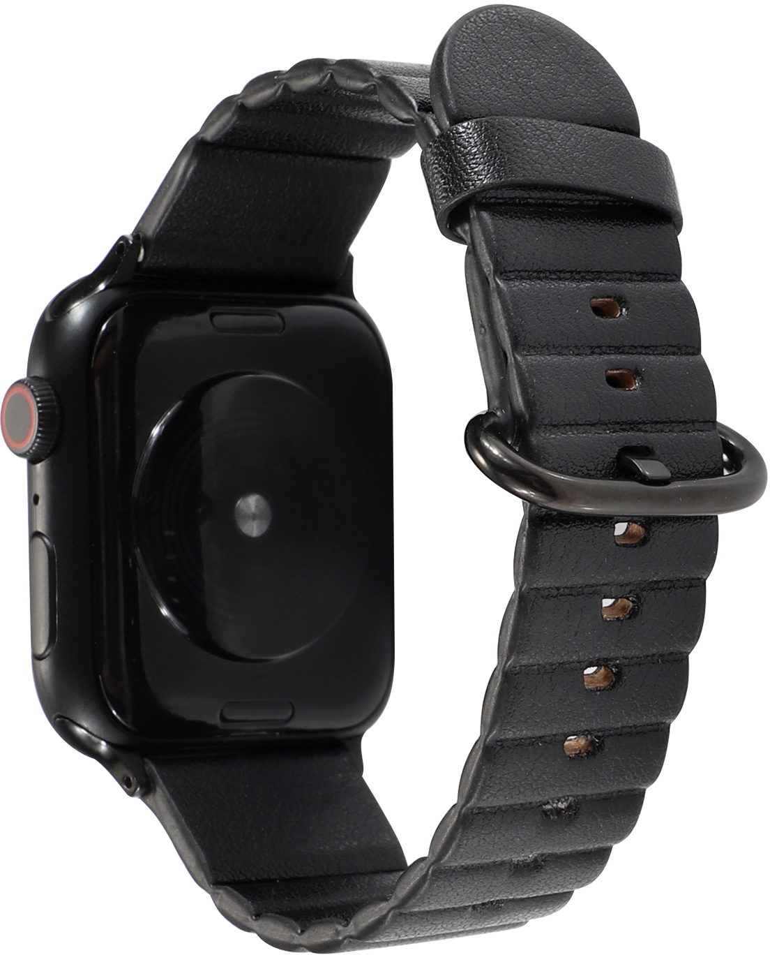 ERLB-084 42-49MM (L) Zwart Horlogeband ERLB-084 ERLB-084