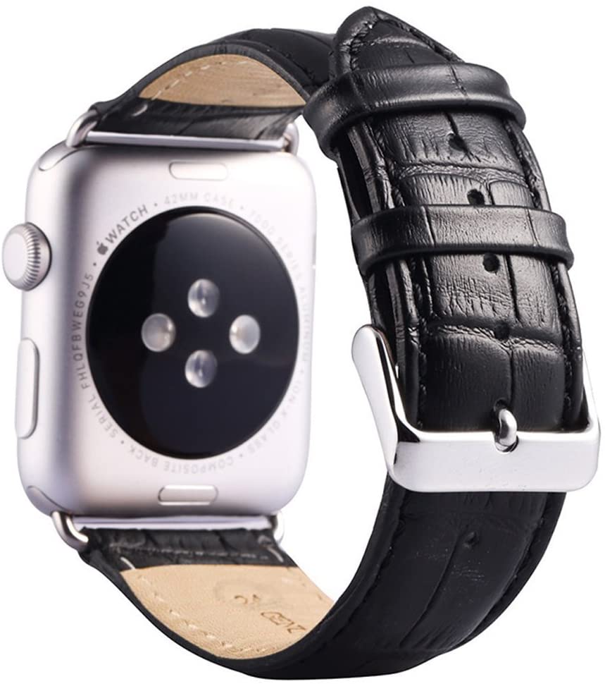 ERLB-035 42-49MM (L) Melna Pulksteņa siksniņa ERLB-035 ERLB-035