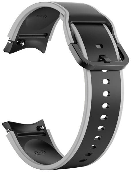 ERSGW4LB-006 Zwart + Grijs Horlogeband