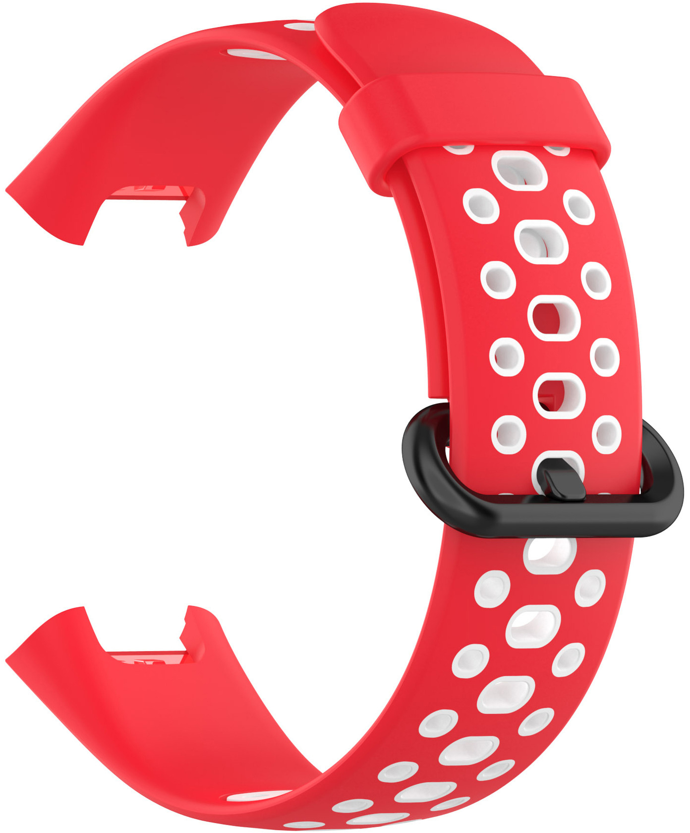 ERSRW2B-010 Rojo + Blanco Correa de reloj ERSRW2B-010 ERSRW2B-010