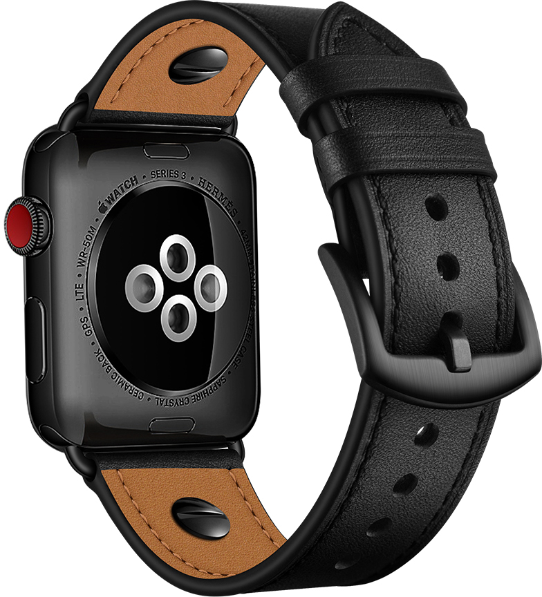 ERLB-010 42-49MM Μαύρο Λουράκι ρολογιού ERLB-010 ERLB-010