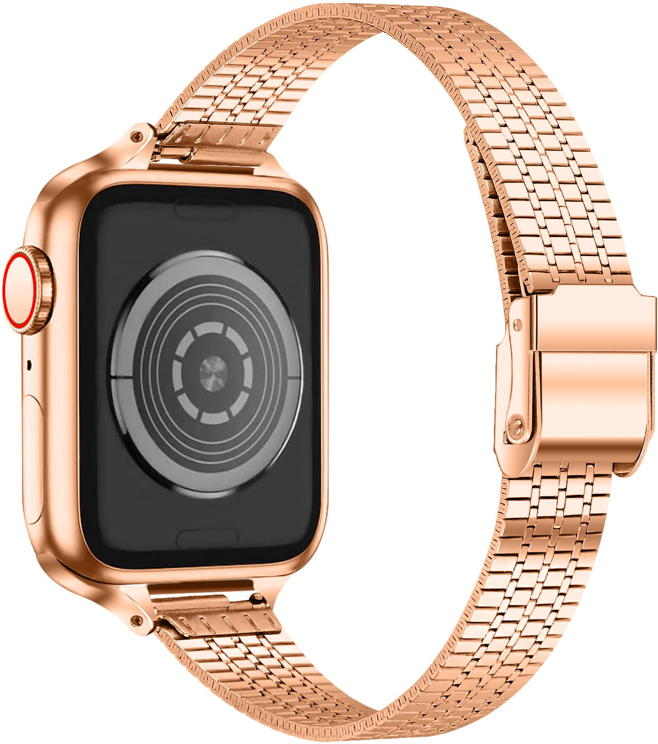 LSZHYH-016 38-42MM Růžové zlato Řemínek k hodinkám LSZHYH-016 LSZHYH-016