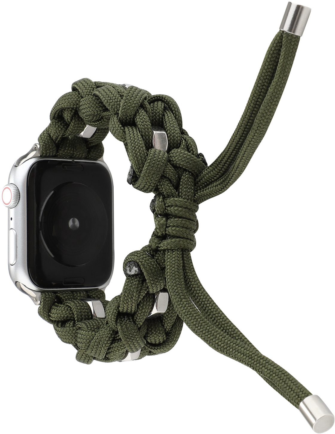ERNY-004 42-49MM ARMY GREEN PASEK DO ZEGARKA
