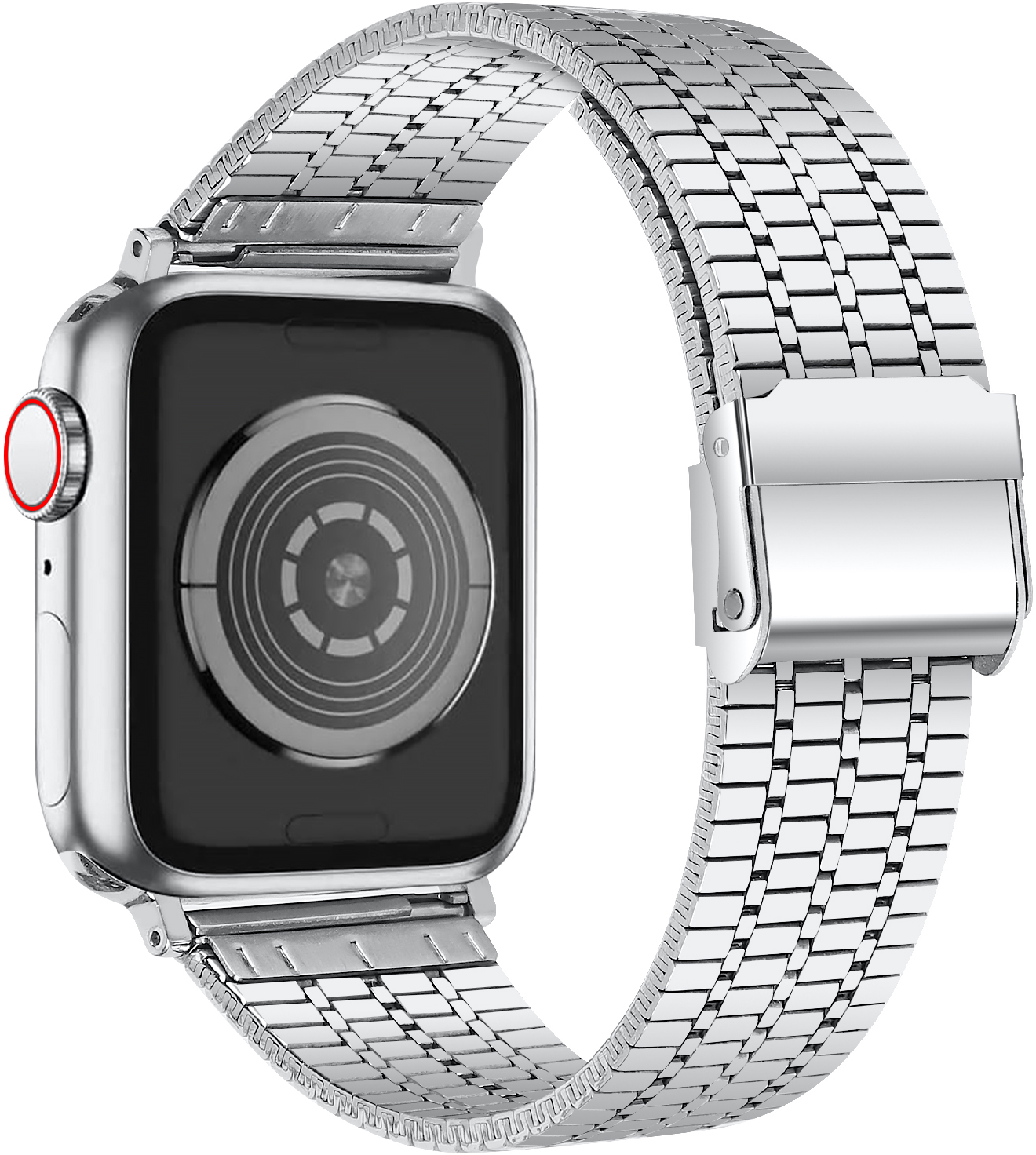 LSZHYH-024 38-42MM Argintiu Curea de ceas LSZHYH-024 LSZHYH-024