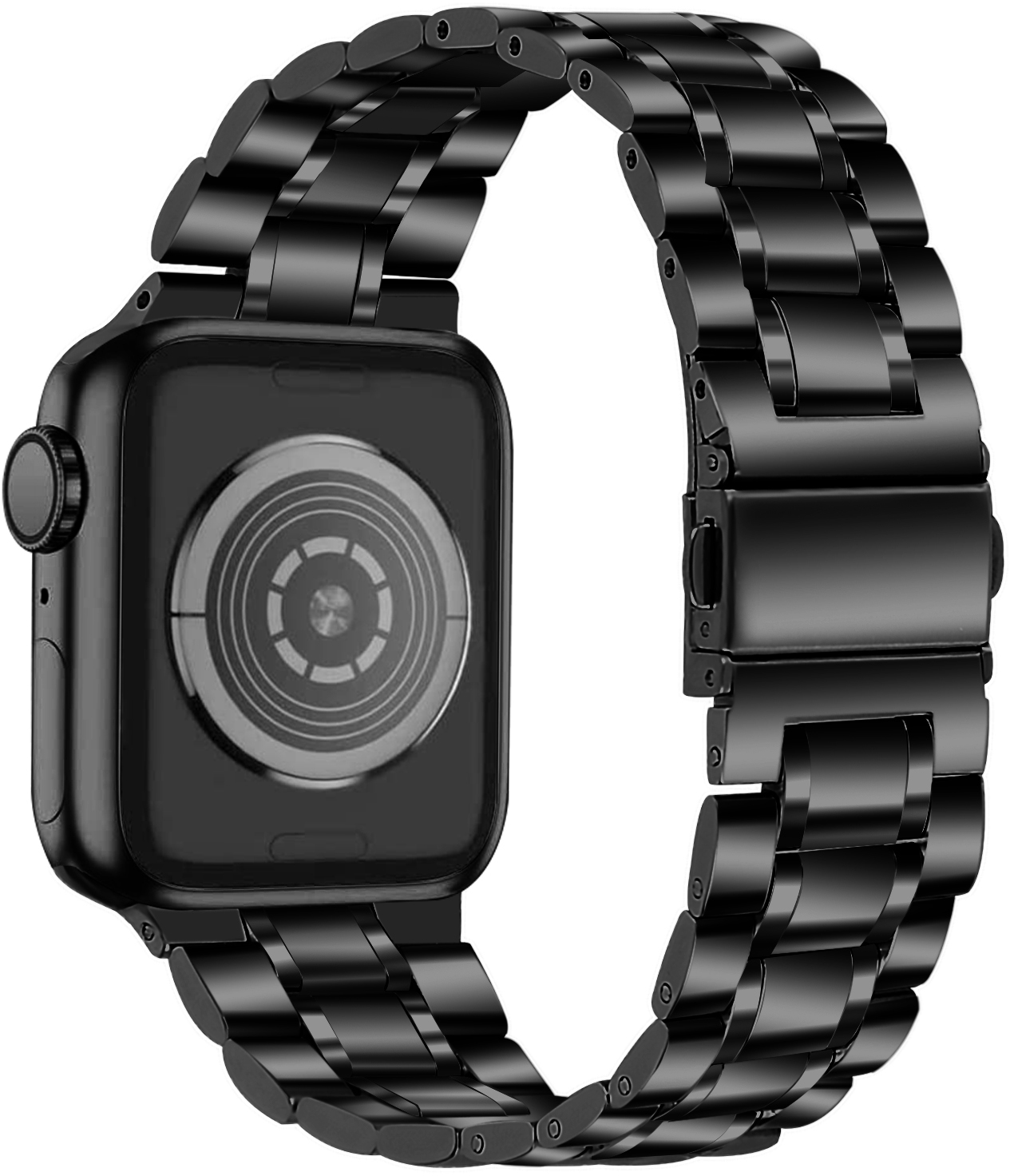 LSZHYH-028 38-42MM Negru Curea de ceas LSZHYH-028 LSZHYH-028