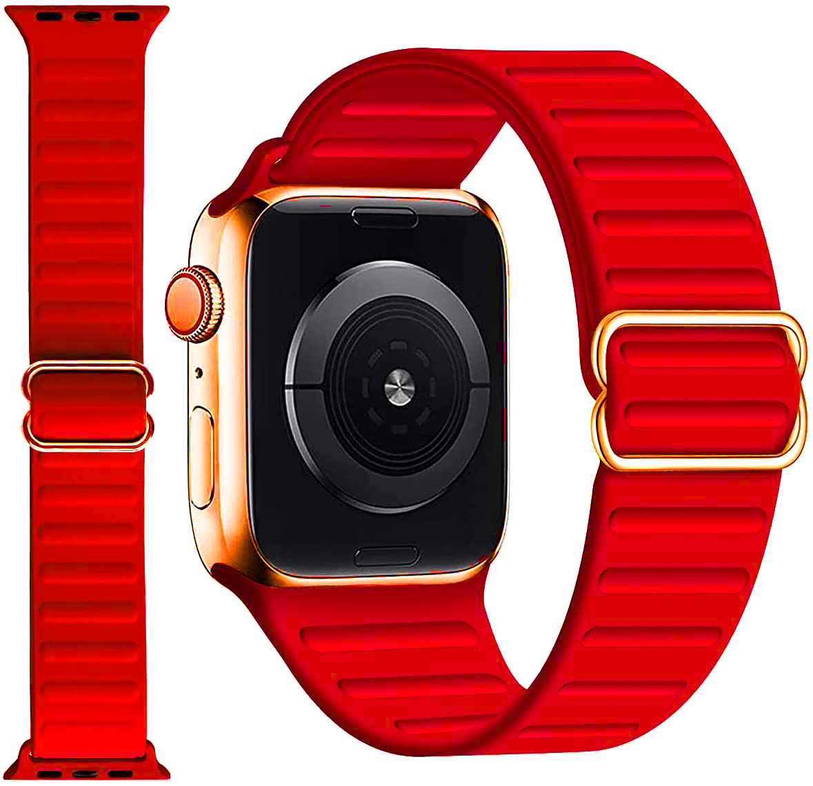 ERSSB-018-N 42-49MM Rosso #3 Cinturino per orologio ERSSB-018-N ERSSB-018-N