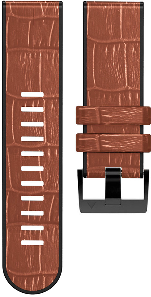 ERSQCKL-010-N 22MM Marrone Cinturino per orologio
