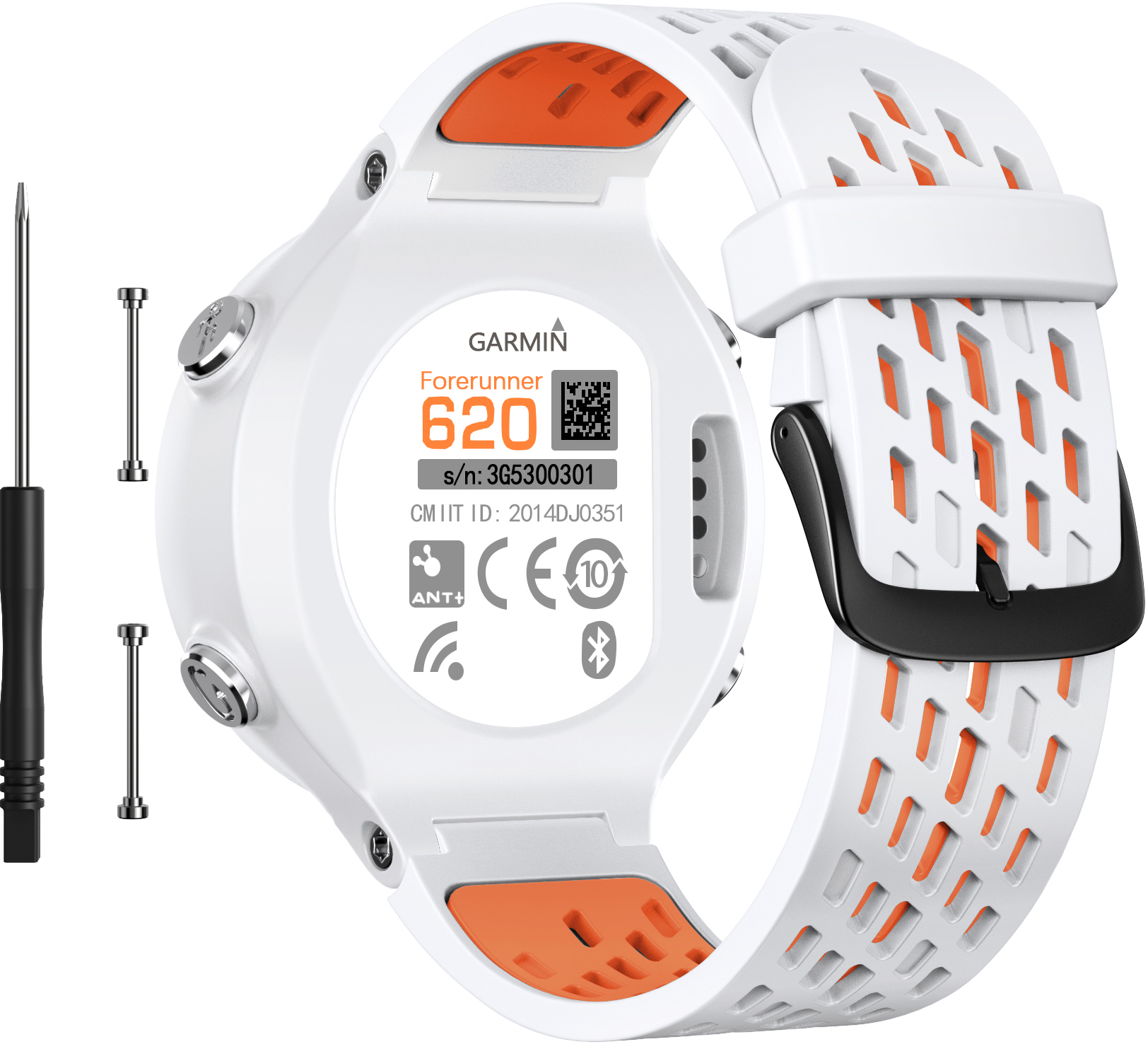 LSXJ-004 Hvid+Orange Urrem LSXJ-004 LSXJ-004