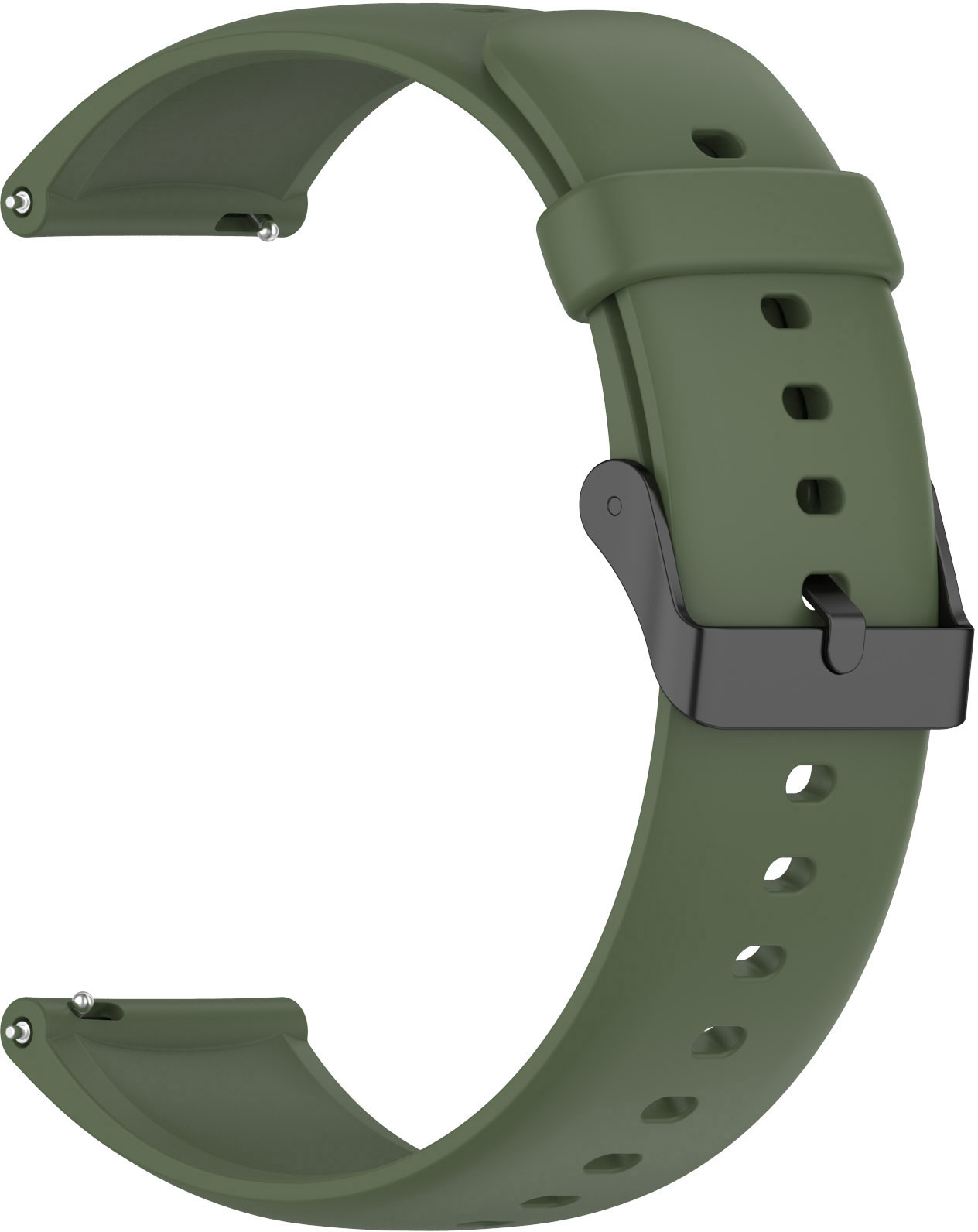 LSHHT0630-017 Leger Groen Horlogeband LSHHT0630-017 LSHHT0630-017