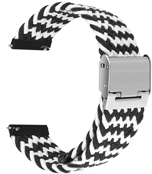 ERSWBL22-035 W-BLACK/Vit Klockarmband