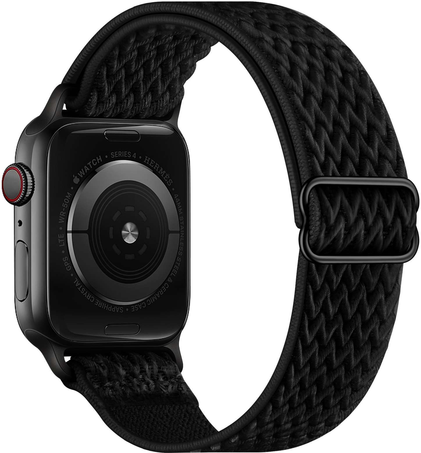 ERNY-023 42-49MM Schwarz Uhrenarmband ERNY-023 ERNY-023