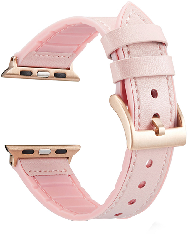 LSHHL-001 38-42 LIGHT PINK #7 PASEK DO ZEGARKA