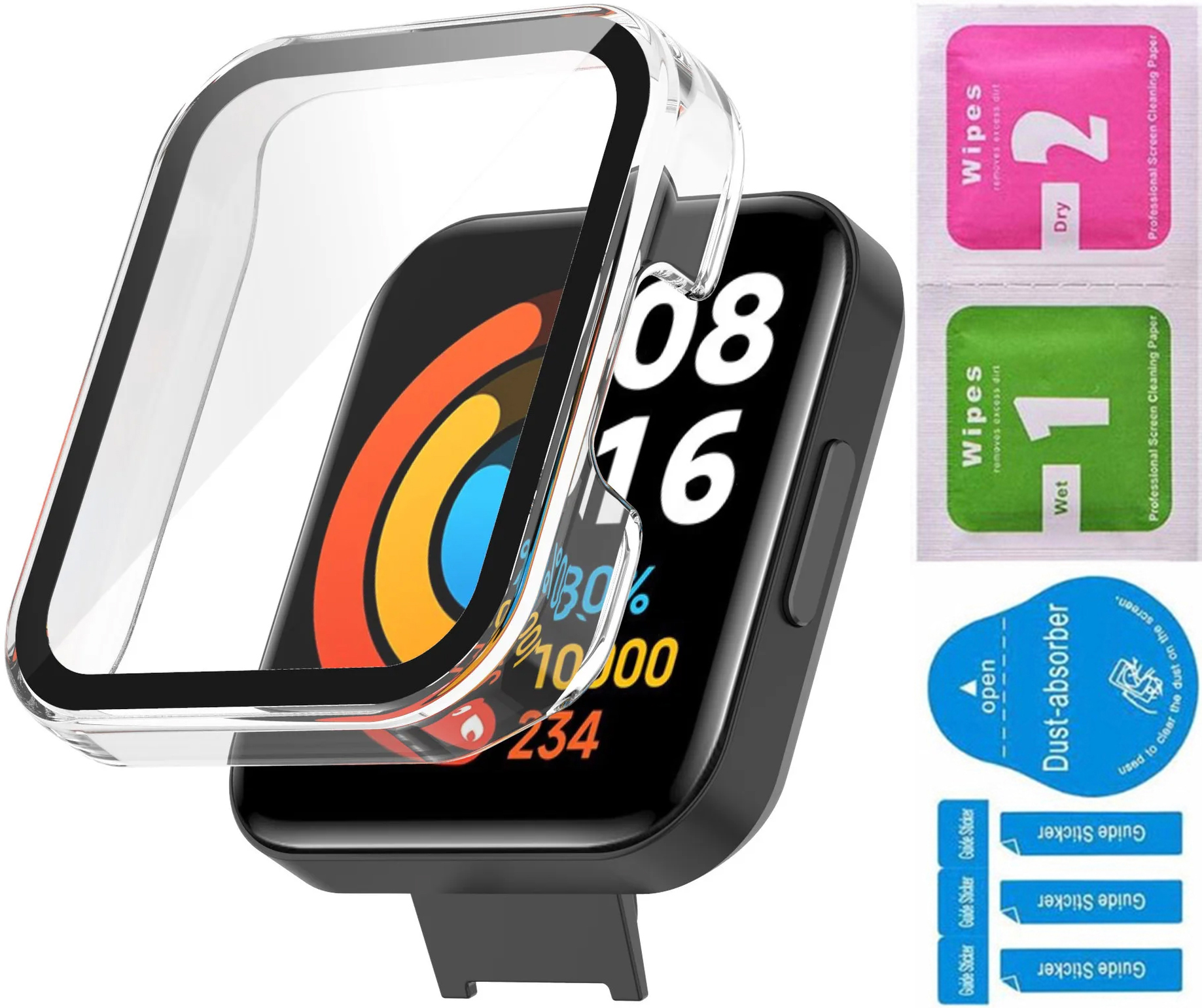 ERSRW2B-011 Transparente Funda protectora para reloj